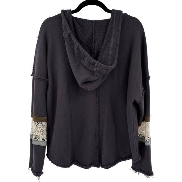 Free People Movement Dream Catcher Hoodie Black Medium - Picture 5 of 14